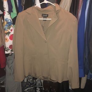 Khaki blazer